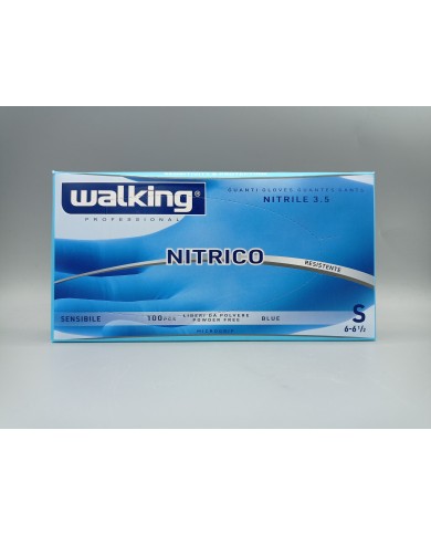 Walking Nitrico Guanti in NItrile senza Polvere