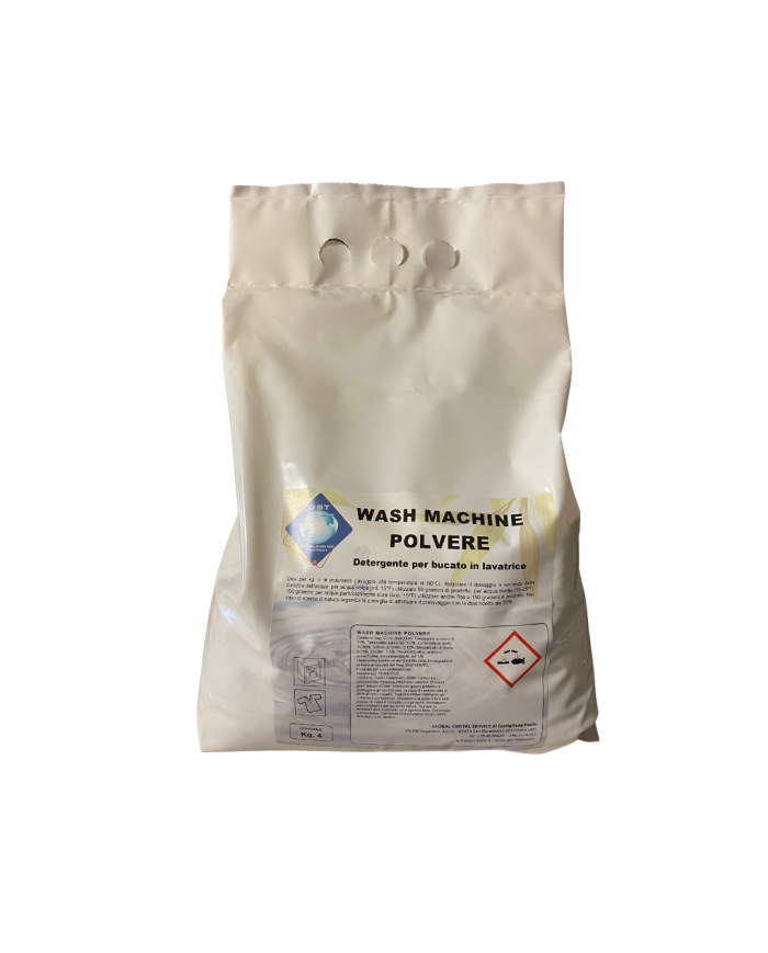 Wash machine polvere